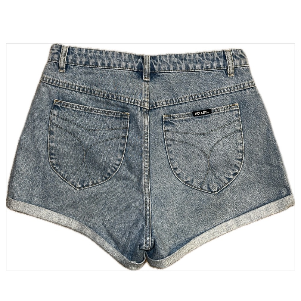 ROLLA'S dusty Blue Jean Shorts